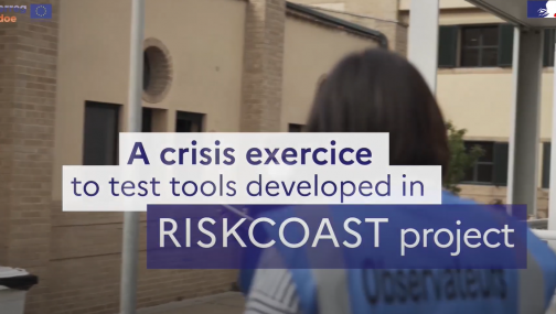 Interreg Sudoe - Proyecto RISKCOAST -  Simulación en Mallorca