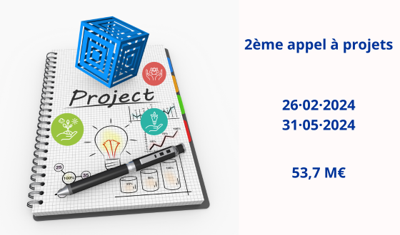 Le deuxième appel à projets est ouvert !
